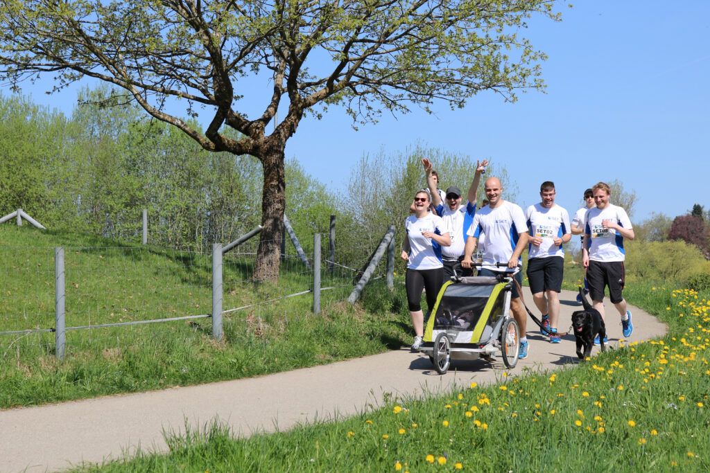 Genusslauf Wangen 2018 - Das SET Team unterwegs